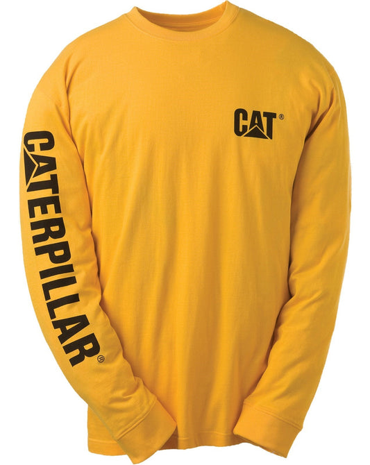 CAT Caterpillar Trademark Banner T-Shirt
