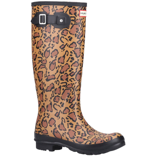 Hunter Original Tall Leopard Print Boots