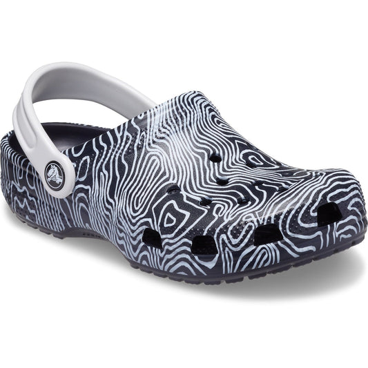 Crocs Classic Topographic Kids Clog