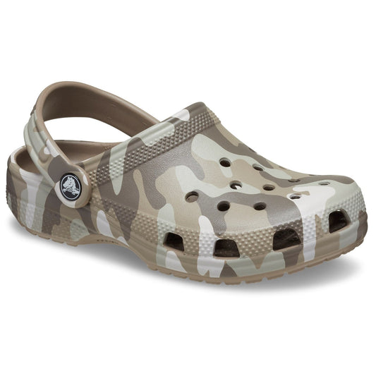 Crocs Classic Camo Print Kids Clog