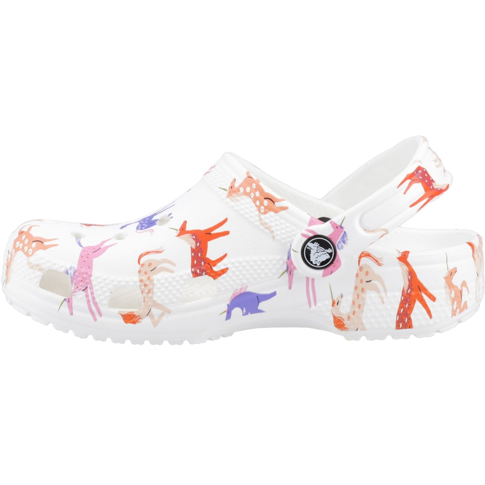Crocs Toddlers Classic Unicorn Print Clogs