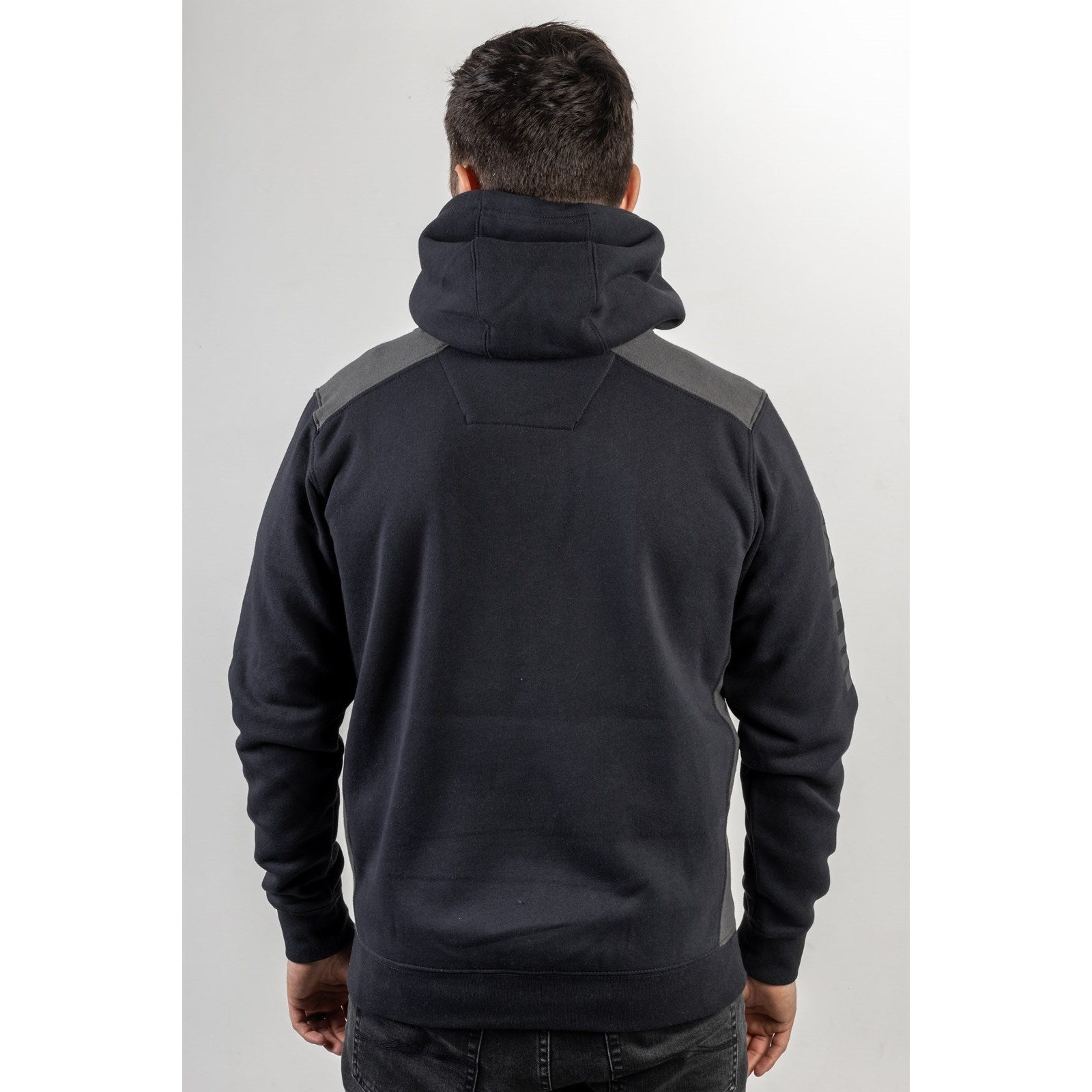 CAT Caterpillar Logo Panel Hoodie