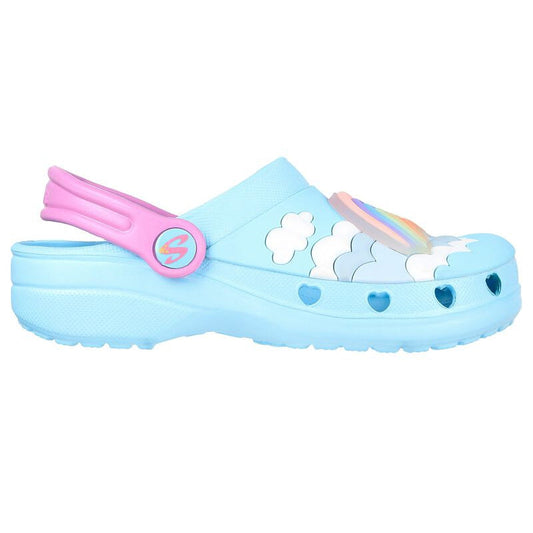 Skechers Foamies: Heart Charmer - Radiant Rainbow Clogs