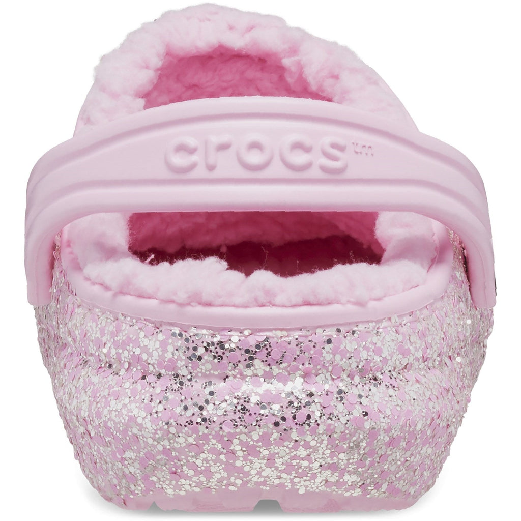 Crocs Classic Glitter Lined Clogs