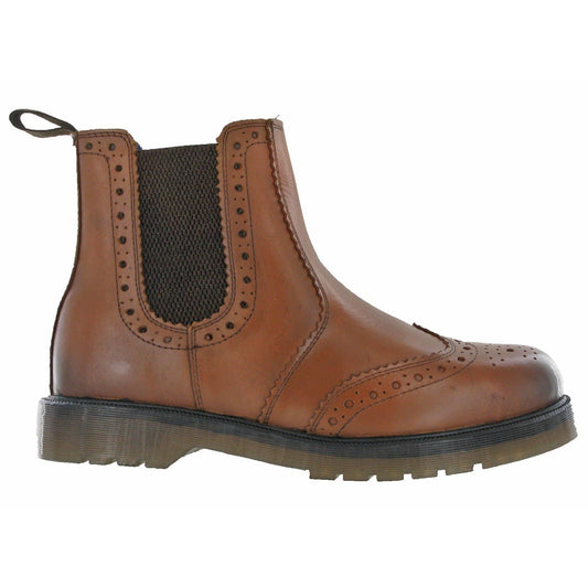 Catesby Brogue Chelsea Boots-ShoeShoeBeDo