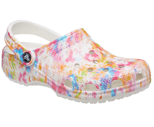 Crocs Classic Tie Dye Graphic Clogs