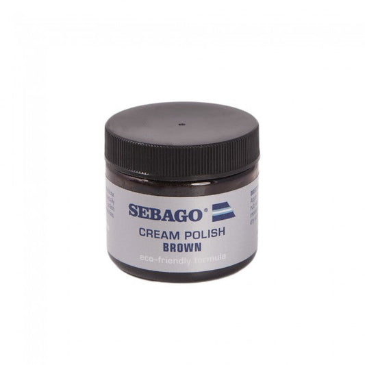 Sebago Brown Cream Polish-ShoeShoeBeDo