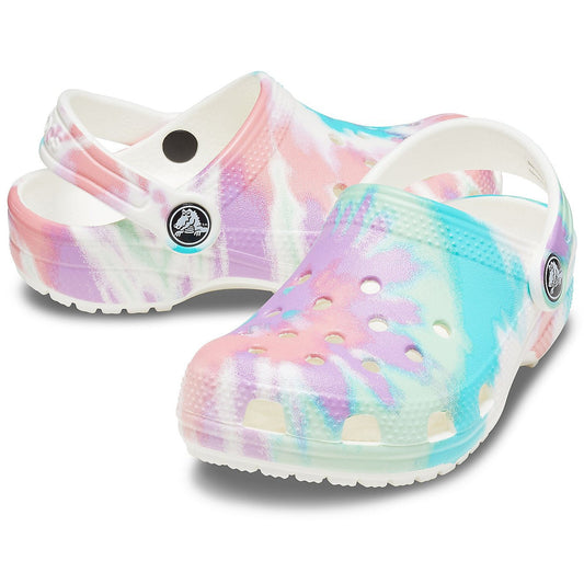 Crocs Classic Tie Dye Graphic Clogs